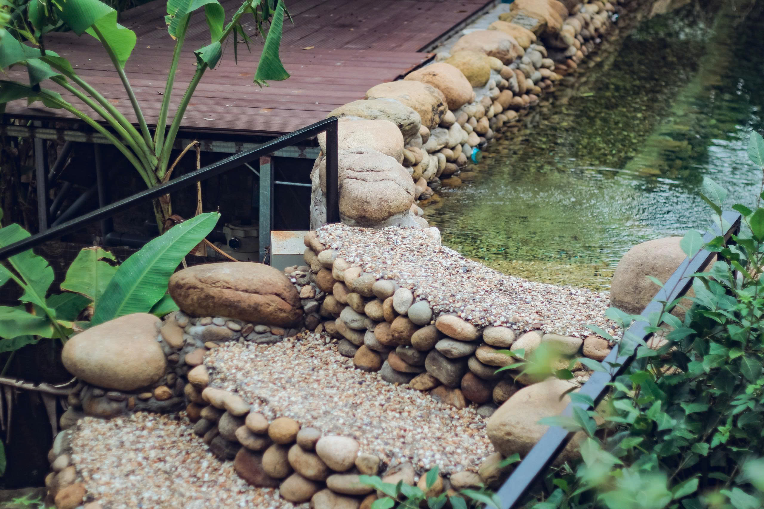 Eco Lodge room with beautiful mountain views and natural design